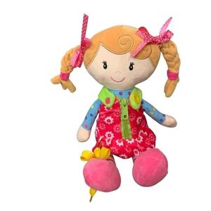 Snuggle Stuffs Sugar Snap Activity Educational‎ Stuffed Doll for toddlers.